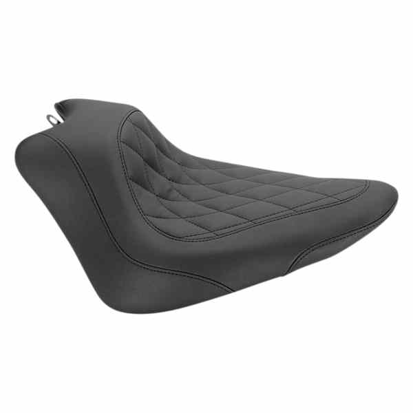 取寄せ ワイドトリッパーソロシート マスタング Seat - Wide Tripper? Solo - without Backrest - Diamond - Black 76762 08020769