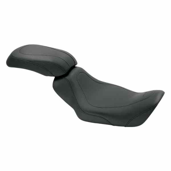 取寄せ Tripper Synthetic Leather Solo Seat マスタング Tripper? Solo Seat - Tuck and Roll - Dyna 76580 08030330