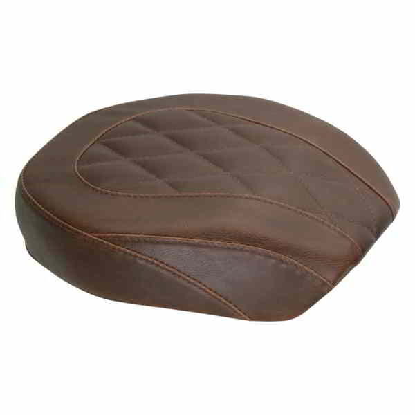 取寄せ ワイドトリッパーリアシート マスタング Wide Tripper Rear Seat - Diamond - Brown - Dyna 76709 08030398