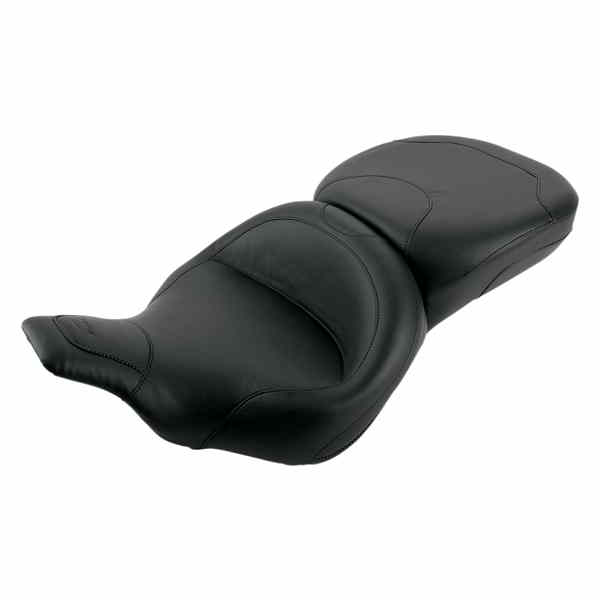 取寄せ ワンピース2アップウルトラツーリングシート マスタング Vintage Wide Touring Seat - FLH/FLT '97-'07 75449 08050037