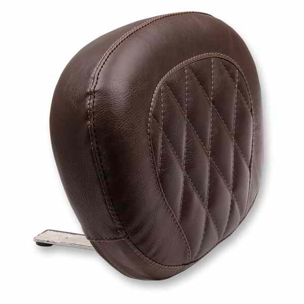 取寄せ Sissy Bar Pad -Small、Diamond マスタング Sissy Bar Pad - Standard - Brown - Diamond - FXS/FLS '11-'17 76769 08220313