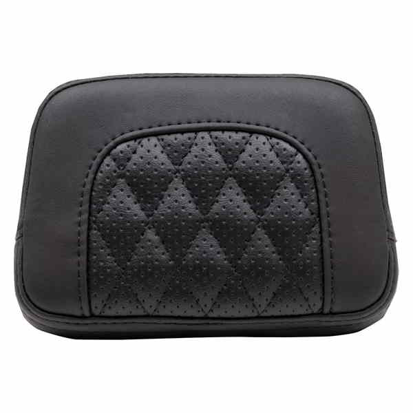 取寄せ スクエアバック シーシーバー パッド マスタング Squareback Sissy Bar Pad - Black - Diamond Stitch - Chief '22-'23 88206 08220523