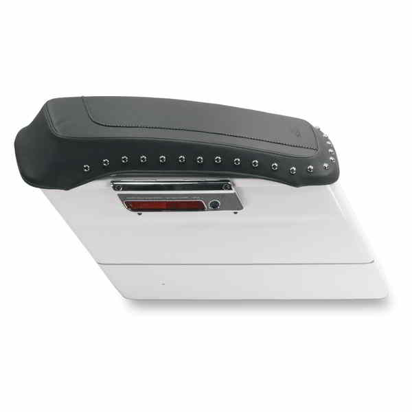 取寄せ スタッドサドルバッグの蓋カバー マスタング Saddlebag Cover Lid - Studded - FL 77605 35010565