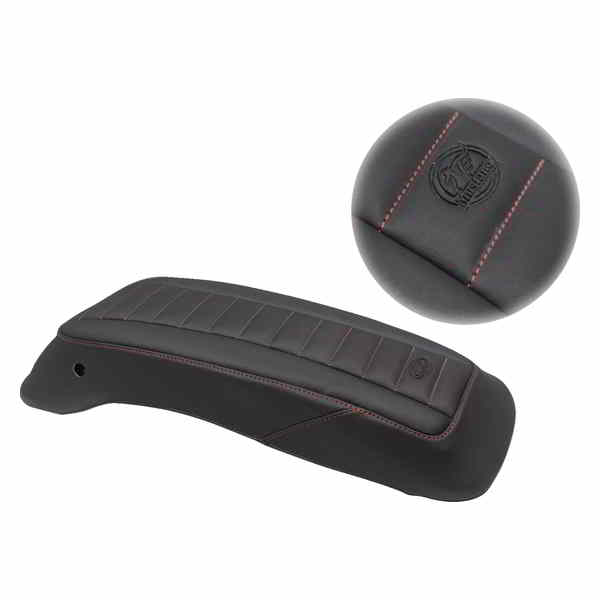 取寄せ サドルバッグリッドカバー マスタング Saddlebag Lid Covers - Black/Red - '14-'21 FL 77640AB 35011905