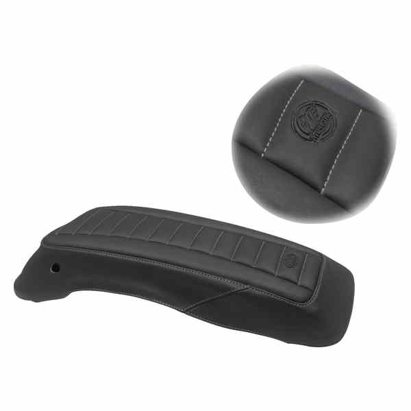 取寄せ サドルバッグリッドカバー マスタング Saddlebag Lid Covers - Black/Gunmetal Gray - '14-'21 FL 77640GM 35011907