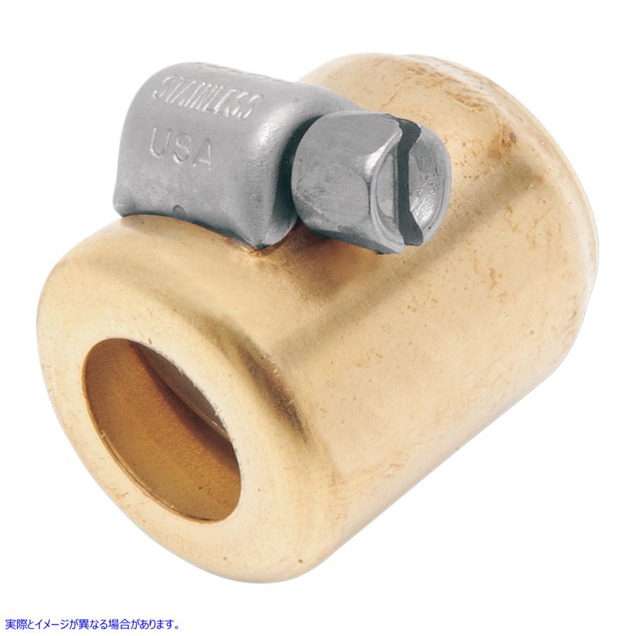 取寄せ 色付きホースクランプ ナムズ Hose Clamp - Brass - 1/4-5/16 NHC-N106 07060053