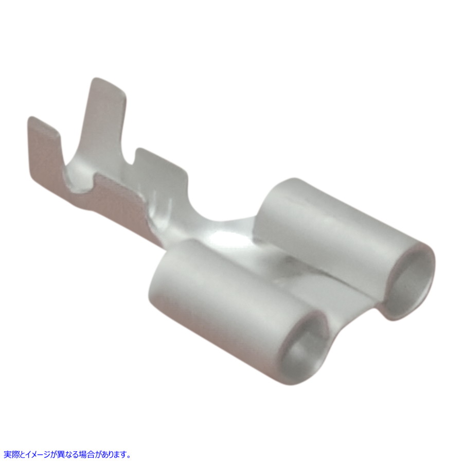 取寄せ 交換用コネクタと端子 - 女性端子 ナムズ Shur Crimp Terminal - #5 Double Female - 50 Pack NH-607202 21200435
