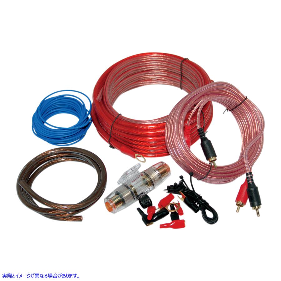 取寄せ Amplifierインストールキットw/ 8ゲージワイヤ ナムズ Amp Install Kit - 8- Gauge Wire NAPK-8G 21200534