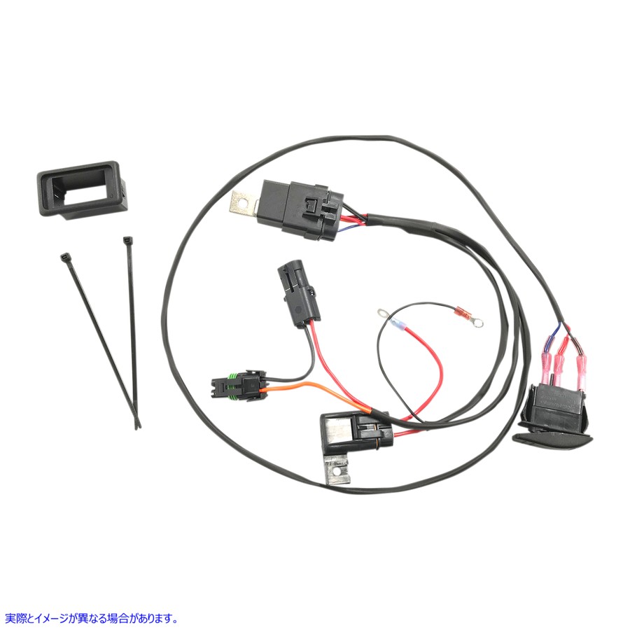 取寄せ ロッカースイッチを備えたファンオーバーライドハーネスキット ナムズ Fan Override Switch - Polaris OR-P-FOR-RN 21300236