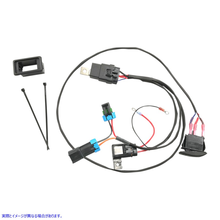 取寄せ ロッカースイッチを備えたファンオーバーライドハーネスキット ナムズ Fan Override Switch - Polaris OR-P-FOR-RT 21300237