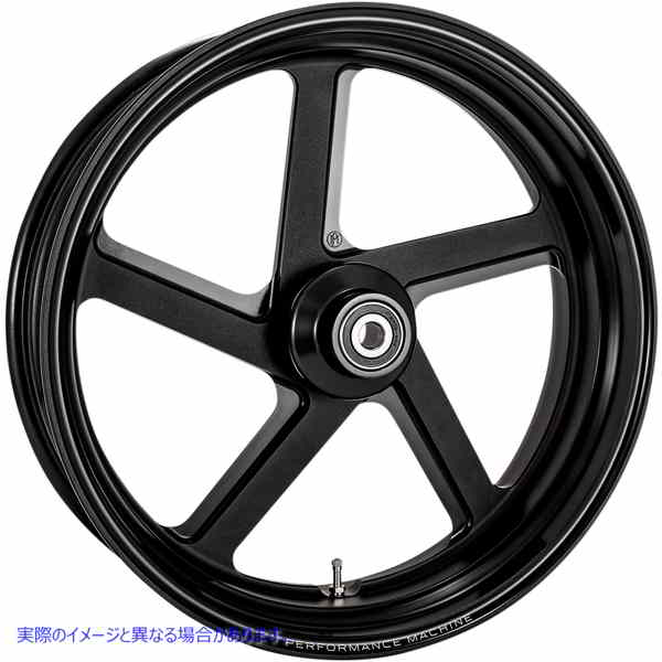 【並行輸入品】 パフォーマンスマシーン (PM) ホイール - プロアマ - デュアルディスク - フロント - Black Ops - 21インチx3.50インチ - ABSなし 1202-7106R-PROAJ-SMB 02012332