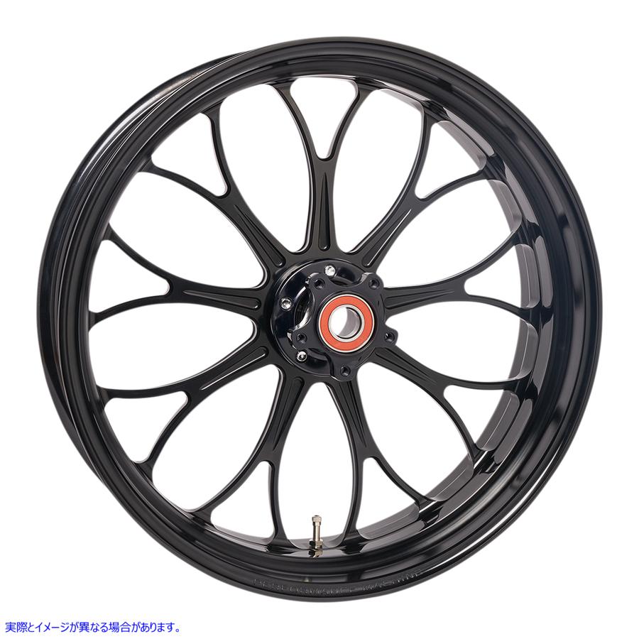 【並行輸入品】 パフォーマンスマシーン (PM) ホイール - Revolution - シングルディスク - リア - Black Ops - 18インチx5.50インチ - ABSなし 1270-7814R-RVNAP-B 020221