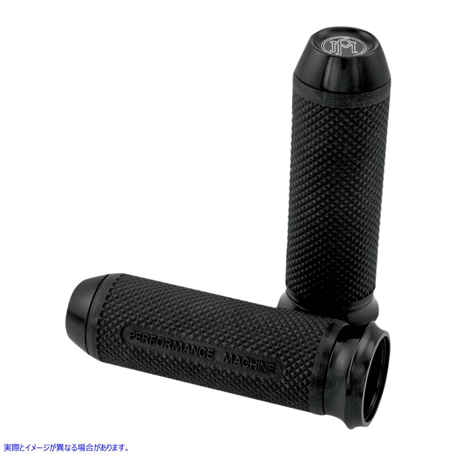 取寄せ エリートカスタムグリップ パフォーマンスマシーン (PM) Grips - Elite - TBW - Black 0063-2028-B 06300953