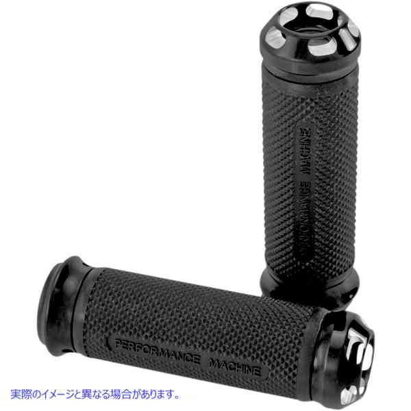 取寄せ エリート頂点カスタムグリップ パフォーマンスマシーン (PM) Grips - Apex - Elite - Cable - Black 0063-2043-BM 06301060