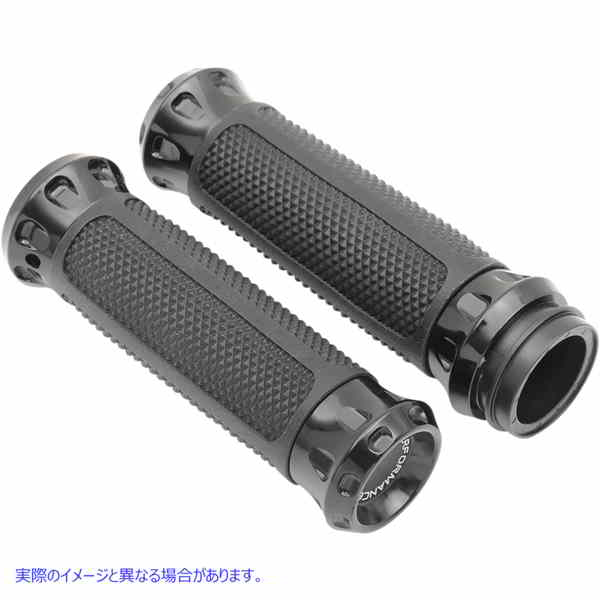 取寄せ オーバードライブカスタムグリップ パフォーマンスマシーン (PM) Grips - Overdrive - TBW - Black 0063-2082-B 06301667