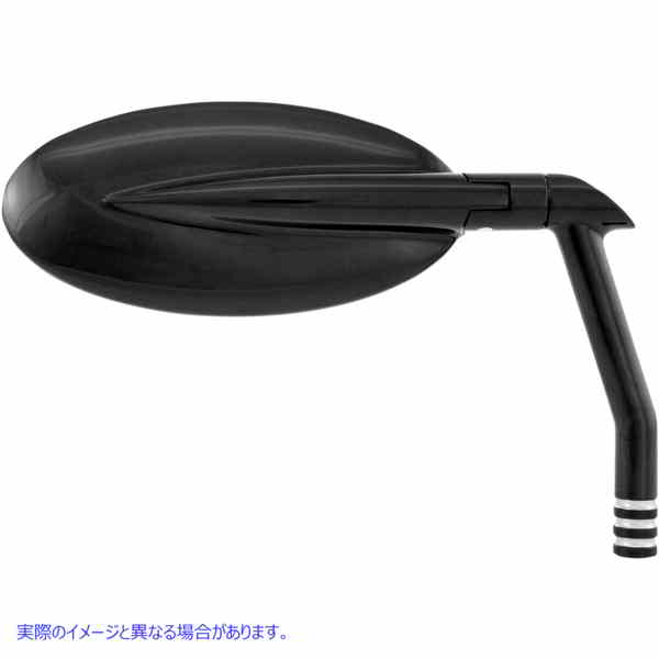 取寄せ ビジョンシリーズミラー パフォーマンスマシーン (PM) Vision Mirror - Oval 0064-2029-BM 06400729