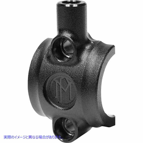 取寄せ ミラーマウント パフォーマンスマシーン (PM) Mirror Mount - Front - Radial - Black Ops? 0062-2112M-SMB 06410259