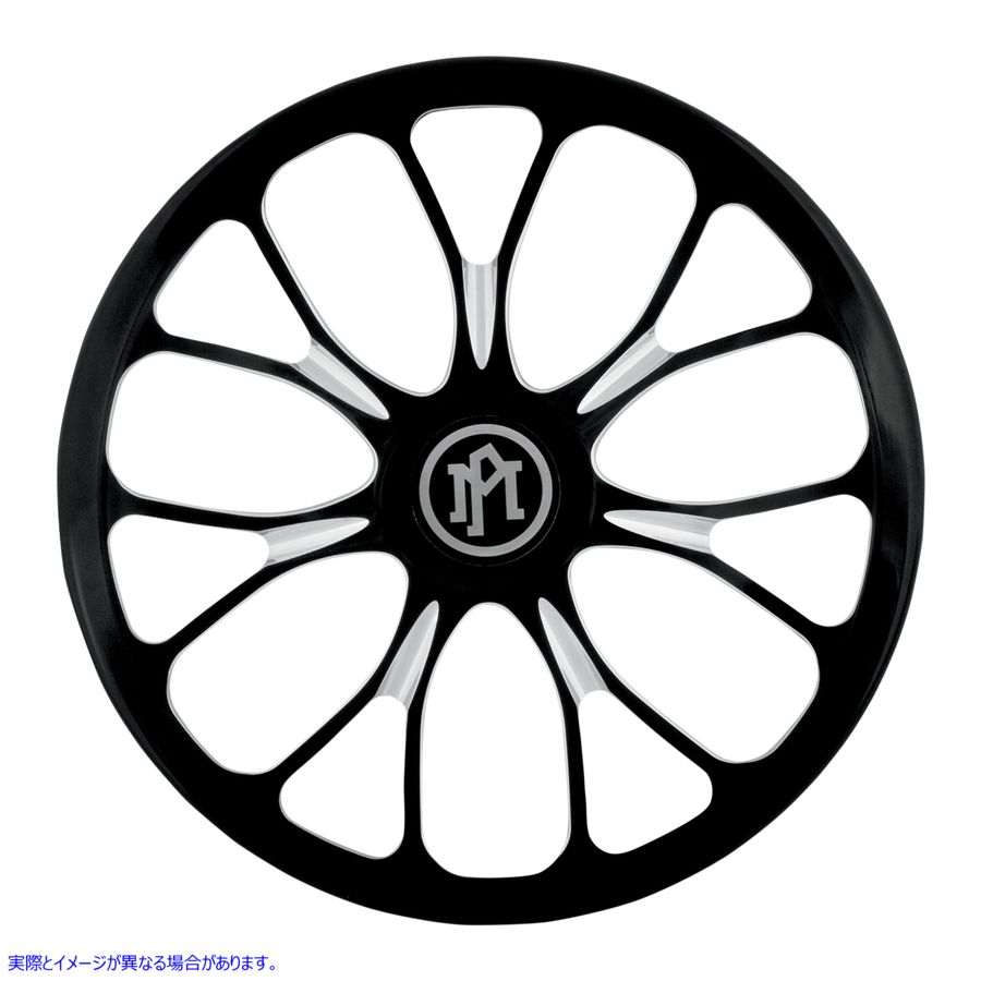 取寄せ スーパーガスユニバーサルフェースプレート パフォーマンスマシーン (PM) Heathen Air Cleaner Insert - Platinum 0206-2010HEA-BMP 10140059