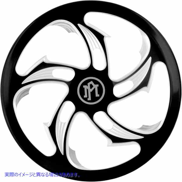 取寄せ スーパーガスユニバーサルフェースプレート パフォーマンスマシーン (PM) Rival Air Cleaner Insert - Black 0206-2010RVL-BM 10140067