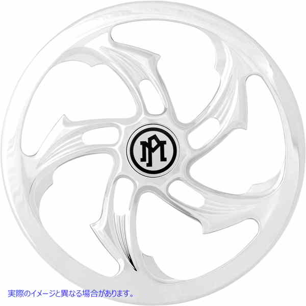 取寄せ スーパーガスユニバーサルフェースプレート パフォーマンスマシーン (PM) Rival Air Cleaner Insert - Chrome 0206-2010RVL-CH 10140068