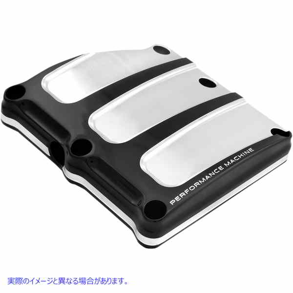 取寄せ トランスミッショントップカバー パフォーマンスマシーン (PM) Transmission Cover - Platinum Cut? - Scallop 0203-2018-BMP 11050220
