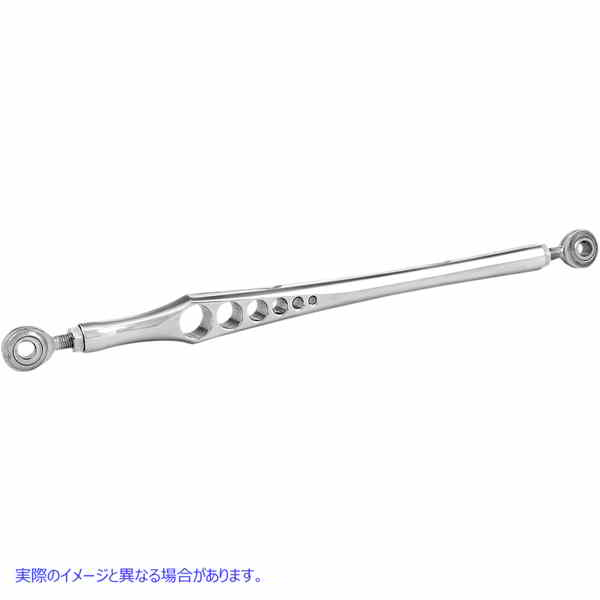 取寄せ シフトロッド パフォーマンスマシーン (PM) Hole Shot Shift Rod - Chrome 0034-0058HST-CH 16010442