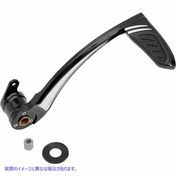 取寄せ 輪郭リアブレーキペダル パフォーマンスマシーン (PM) Rear Brake Lever - '97-'07 FLH - Black 0032-1080-BM 16100197