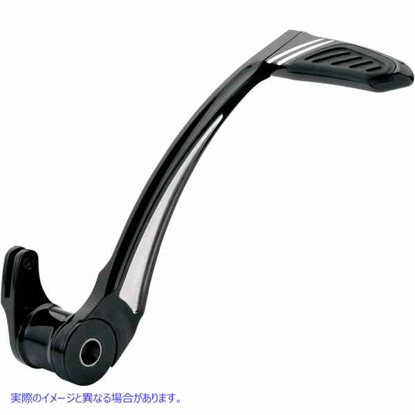 取寄せ 輪郭リアブレーキペダル パフォーマンスマシーン (PM) Rear Brake Lever - '08-'13 FLH - Black 0032-1081-BM 16100198