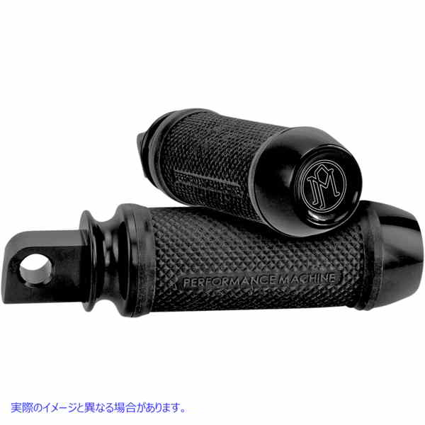 取寄せ エリートフットペグ パフォーマンスマシーン (PM) Elite Footpegs - Black - Softail 0035-0094-B 16200882