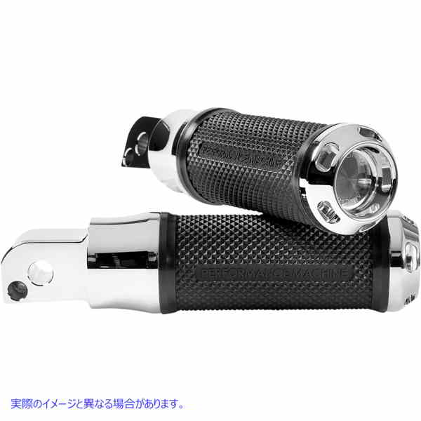 取寄せ 頂点フットペグ パフォーマンスマシーン (PM) Apex Footpegs - M8 - Passenger - Chrome 0035-1241M-CH 16202238