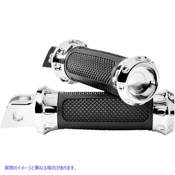 取寄せ オーバードライブフットペグ パフォーマンスマシーン (PM) Over Drive Footpeg - M8 - Chrome 0035-1243M-CH 16202240