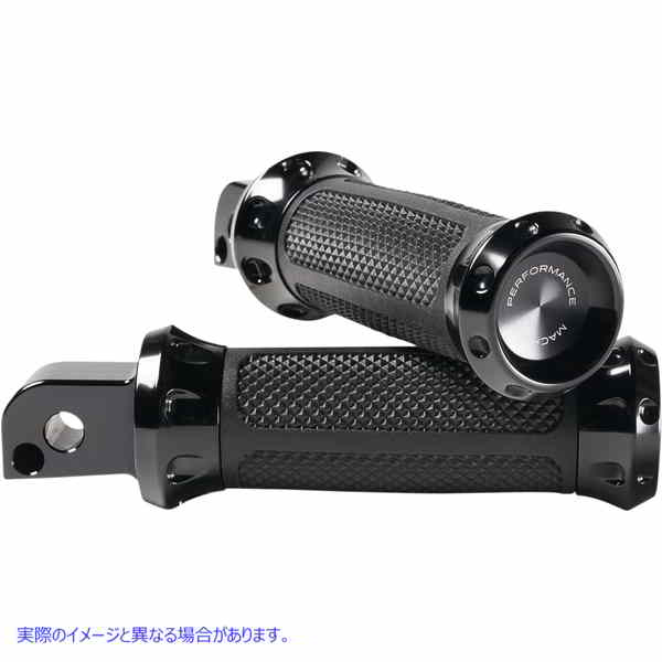 取寄せ オーバードライブフットペグ パフォーマンスマシーン (PM) Over Drive Footpeg - M8 - Passenger - Black 0035-1245M-B 16202243