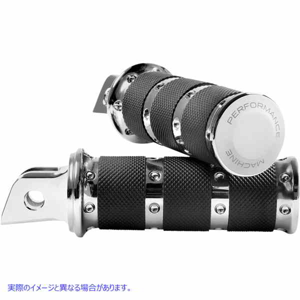 取寄せ XLSフットペグ パフォーマンスマシーン (PM) Footpegs - Chrome - XLS - M8 0035-1247M-CH 16202244