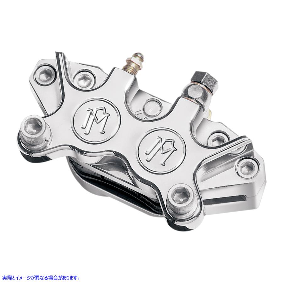 取寄せ ブレーキキャリパー交換コンポーネント パフォーマンスマシーン (PM) Brake Caliper - 125 x 4R - Chrome 0052-2400-CH 17010103