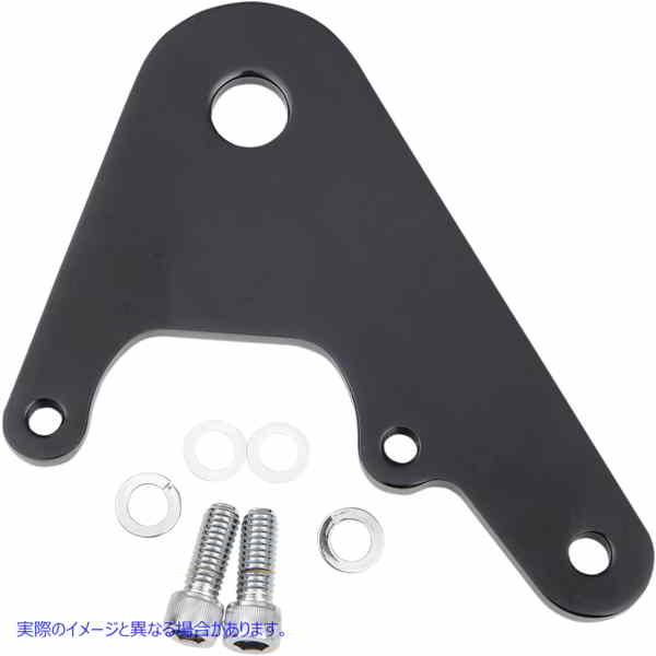 取寄せ ビンテージキャリパーブラケット パフォーマンスマシーン (PM) Caliper Bracket - Black - 125 x 4 - 10 0023-0086AG-B 17010509