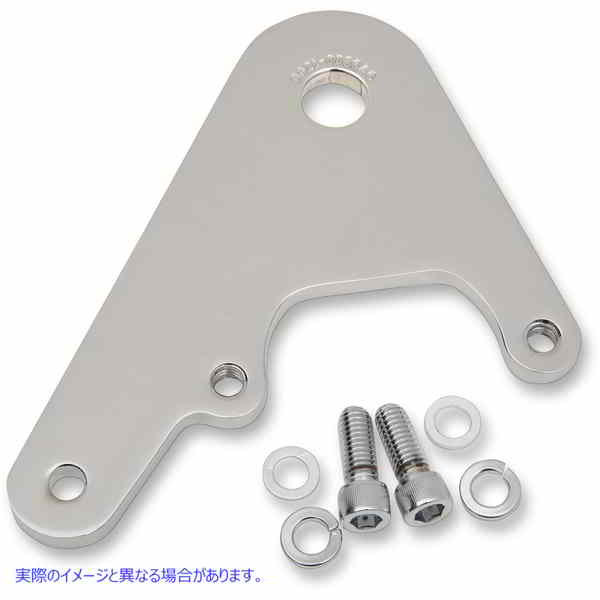 取寄せ ビンテージキャリパーブラケット パフォーマンスマシーン (PM) Caliper Bracket - Chrome - 125 x 4 - 10 0023-0086AG-CH 17010510