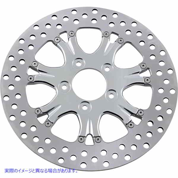 取寄せ ツーピースブレーキローター パフォーマンスマシーン (PM) Brake Rotor - 11.5 - Paramount - Chrome 0133-1522HEAS-CH 17101580