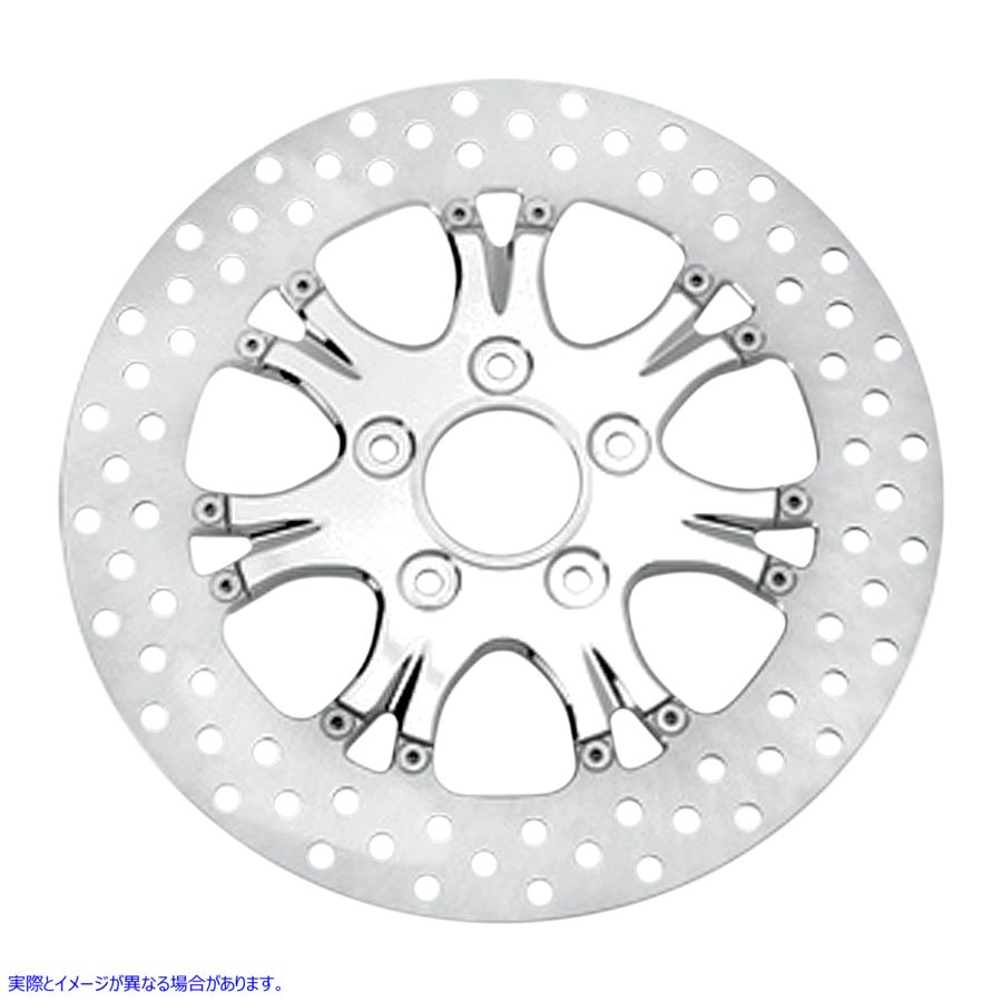 取寄せ ツーピースブレーキローター パフォーマンスマシーン (PM) Brake Rotor - 11.8 - Paramount - Chrome 0133-1802HEAS-CH 17101586