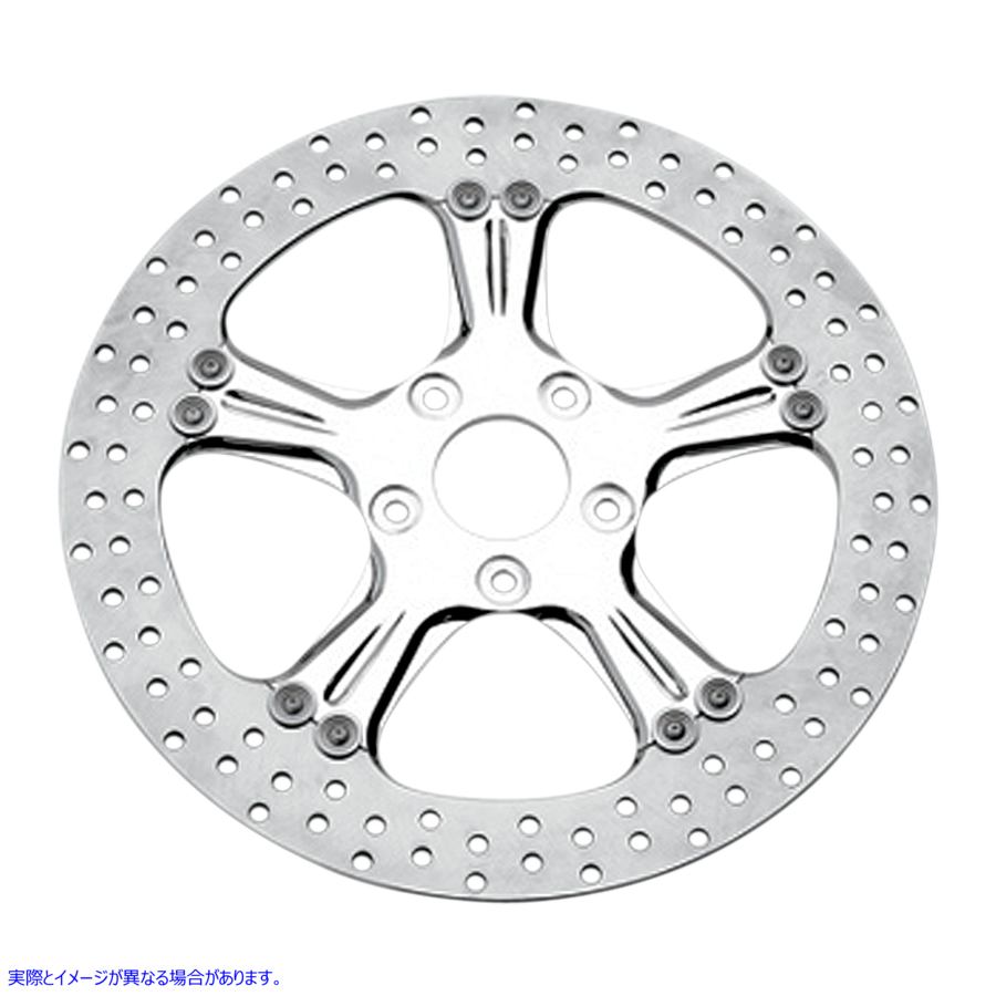 取寄せ ツーピースブレーキローター パフォーマンスマシーン (PM) Brake Rotor - 11.5 - Wrath - Chrome 0133-1523WRAS-CH 17101592
