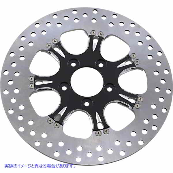 取寄せ ツーピースブレーキローター パフォーマンスマシーン (PM) Brake Rotor - 11.8 - Virtue - Platinum Cut 0133-1800VIRS-BMP 17102171