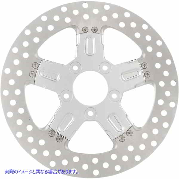 取寄せ ツーピースブレーキローター パフォーマンスマシーン (PM) Brake Rotor - 11.8 - Formula - Chrome 0133-1802FRMS-CH 17103188