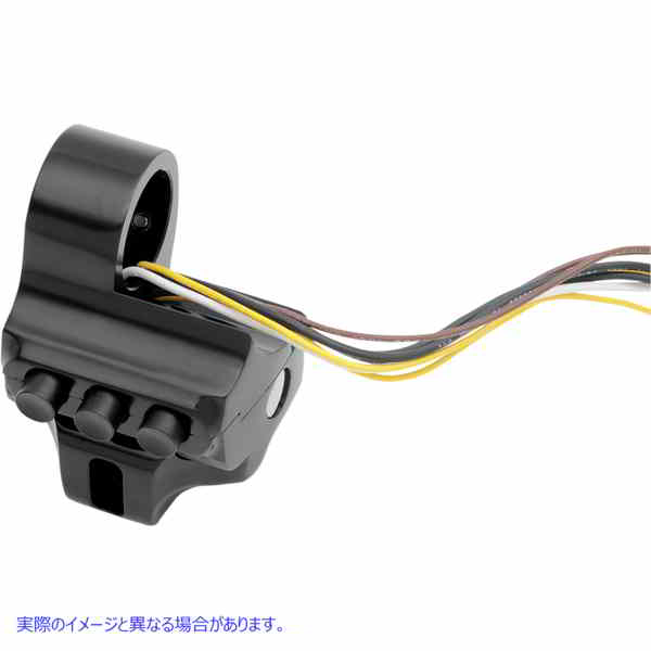 取寄せ コントロールスイッチハウジング - 油圧クラッチスイッチハウジング パフォーマンスマシーン (PM) Switch Housing - Left Side - Hydraulic Clutch - Four Button - Black 0062-2041-B 21060196
