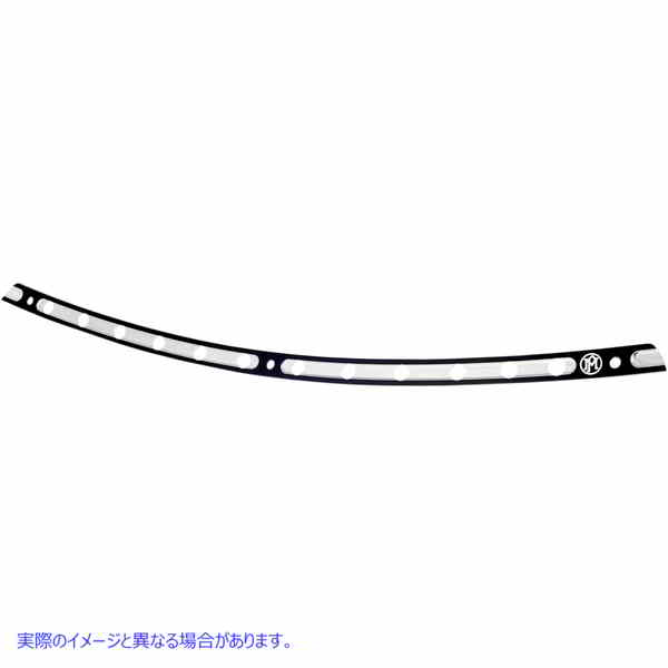 取寄せ フロントガラストリム - ホールショット パフォーマンスマシーン (PM) Windshield Trim - Hole Shot - Contrast Cut 0209-2015HST-BM 23500203