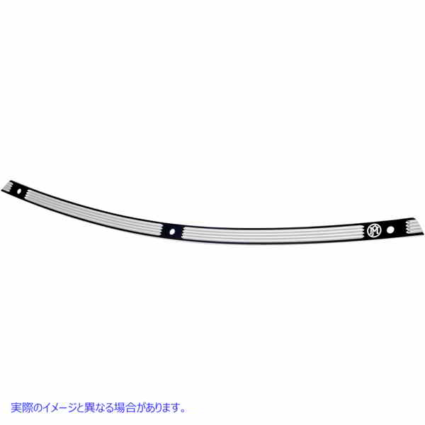 取寄せ フロントガラストリム - メルク パフォーマンスマシーン (PM) Windshield Trim - Merc - Contrast Cut 0209-2015MRC-BM 23500206