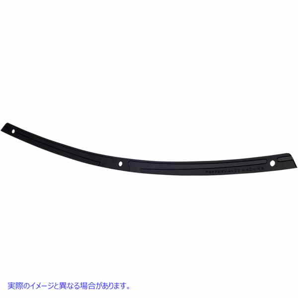 取寄せ フロントガラストリム - ホタテ パフォーマンスマシーン (PM) Windshield Trim - Scallop - Black Ops - FL '14+ 0209-2016SCA-SMB 23500255