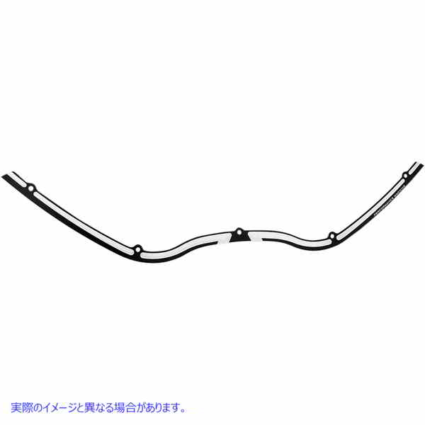 取寄せ フロントガラストリム - ホタテ パフォーマンスマシーン (PM) Windshield Trim - Scallop - Contrast Cut - FLTR '98-'13 0209-2017SCA-BM 23500299