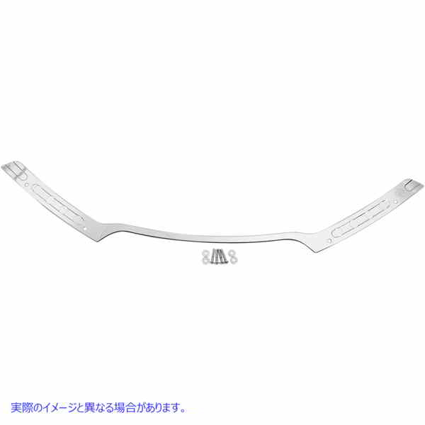 取寄せ フロントガラストリム - ホールショット パフォーマンスマシーン (PM) Windshield Trim - Hole Shot - Contrast Cut - FLTR '15+ 0209-2018HST-CH 23500309