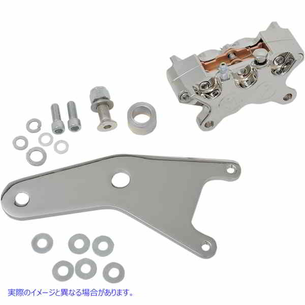 取寄せ シャベルヘッドクラシックキャリパーキット パフォーマンスマシーン (PM) Rear Caliper - Chrome - 11.5 - 81-83FX/FL 1255-0052-CH DS325107