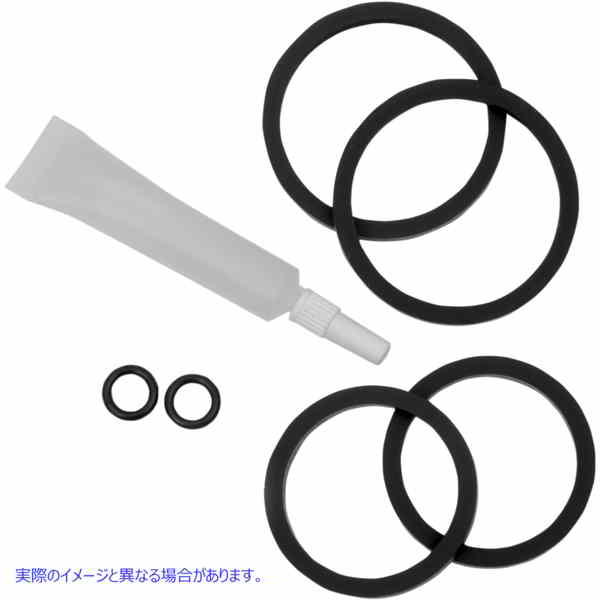 取寄せ 4ピストン差動穴のキャリパー交換ゴム部品 パフォーマンスマシーン (PM) Caliper Rebuild Kit Rubber Parts 0053-3903 DS325995
