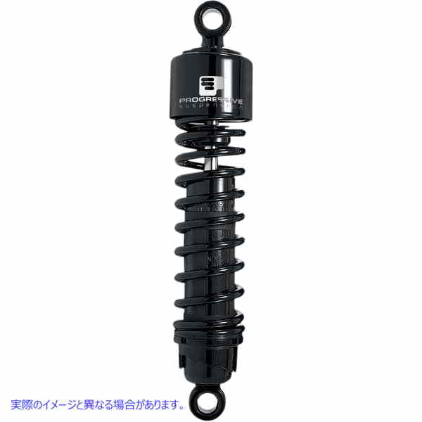 取寄せ 412シリーズショック - 黒 プログレッシブ サスペンション 412 Series Shock - 11 - Heavy Duty - Black 412-4067B 13100396